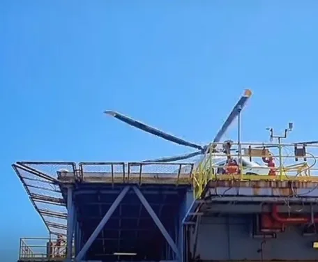 Plataforma P-76, da Petrobras, no Campo de Búzios, onde vigilante foi encontrado morto